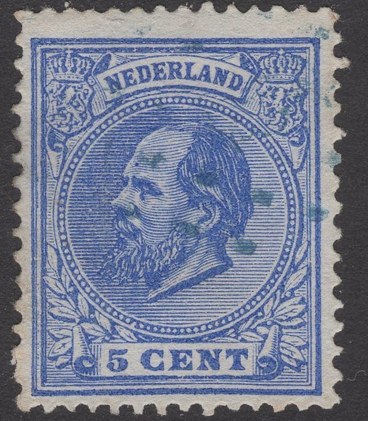 226 (Lekkerkerk) in groenblauw op nvph 19