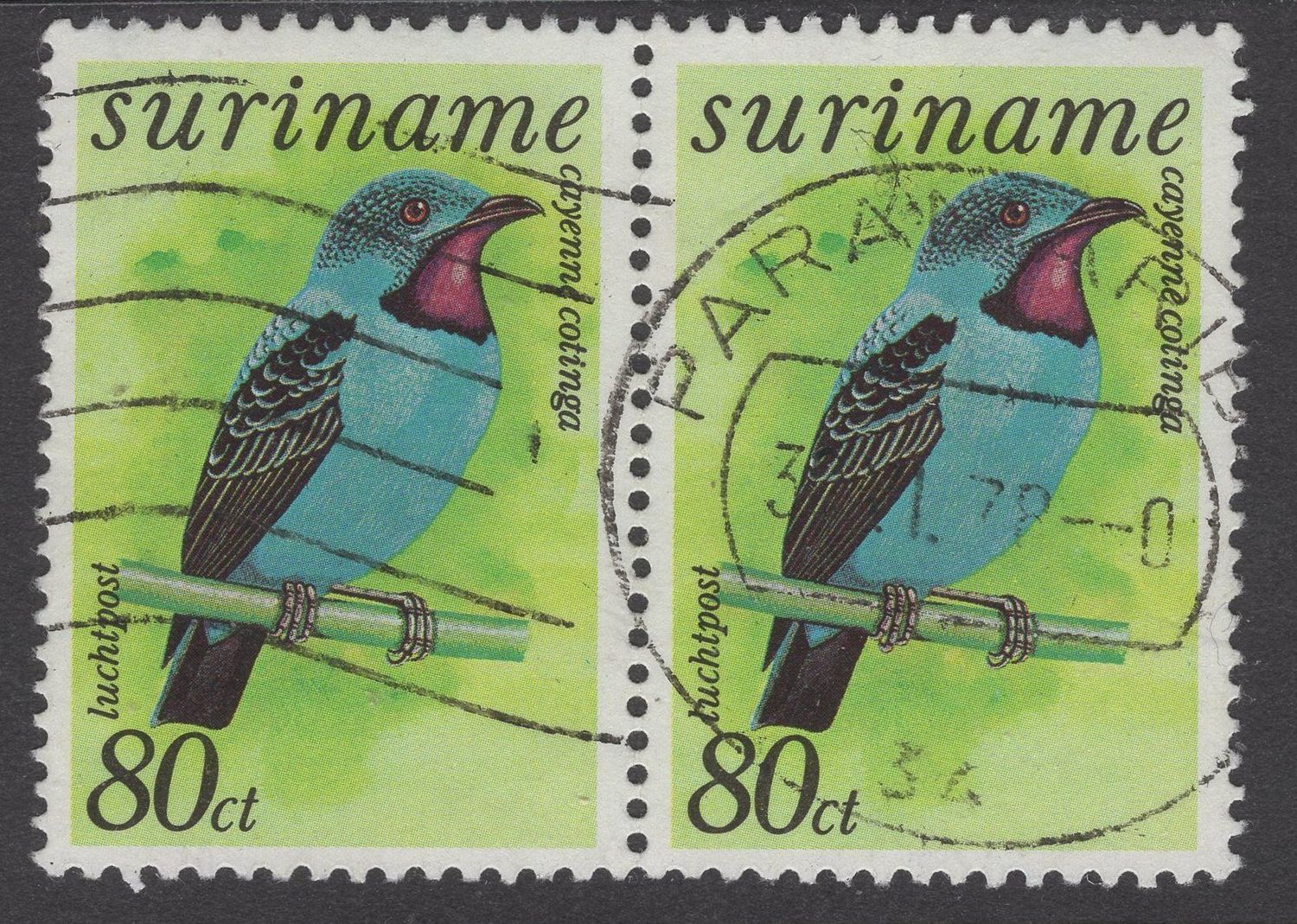 Paramaribo 34 op LP 80ct in paar Paramaribo 34 op LP 80ct in paar