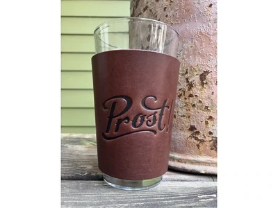 Beer Glass with Koozie