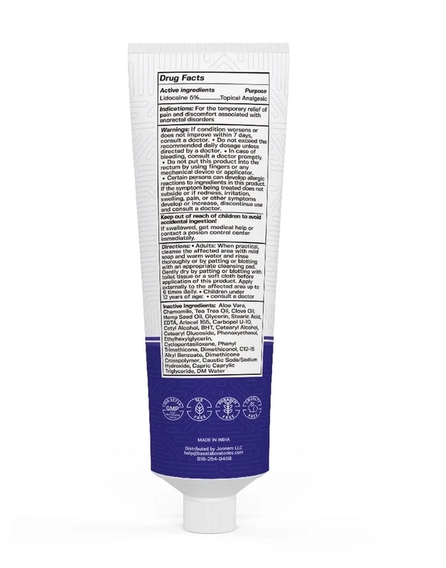 Tattoo Numbing Cream - 5% Lidocaine Tattoo Numbing Cream