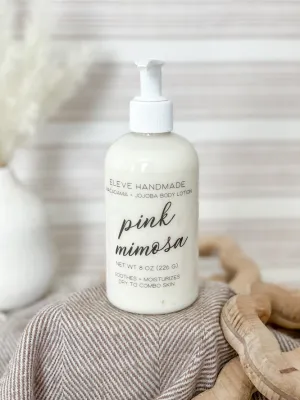 Pink Mimosa Body Lotion w/ Pump