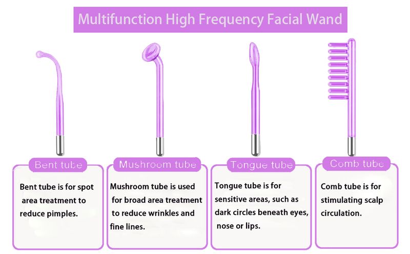 High Frequency Wand with traveling case