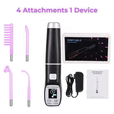 High Frequency Wand with traveling case