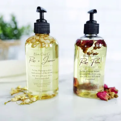 Rose Flora or Rose and Jasmine Botanical Body Oil