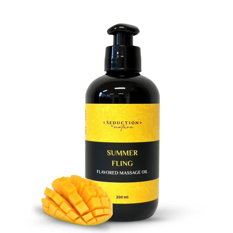 Seduction by Nature Flavored Massage Oil