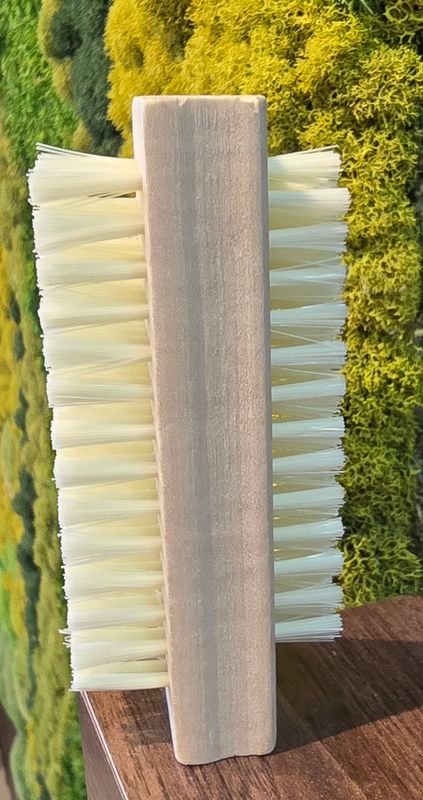 Double-Sided Wood Nail Brush