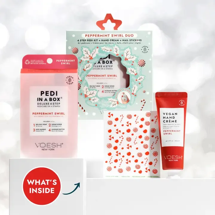 Pedi Moments Duo Kit - Peppermint Swirl