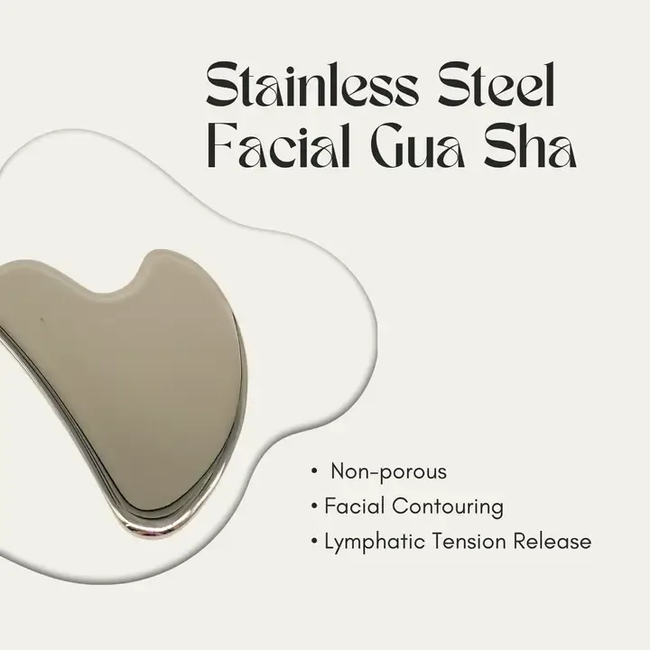 Stainless steel Face &amp; Body Guasha
