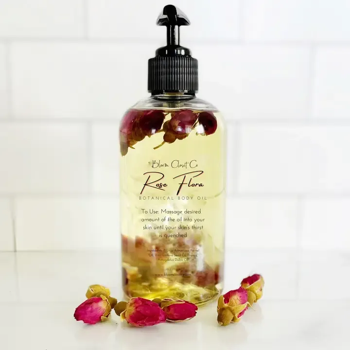 Rose Flora or Rose and Jasmine Botanical Body Oil