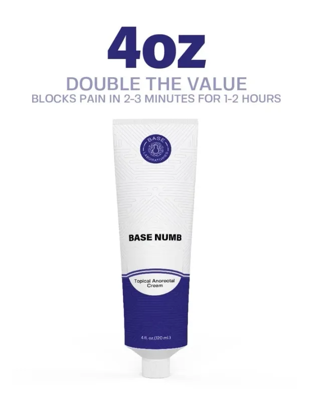 Tattoo Numbing Cream - 5% Lidocaine Tattoo Numbing Cream