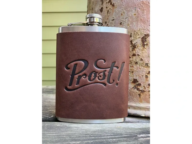 Leather Flask