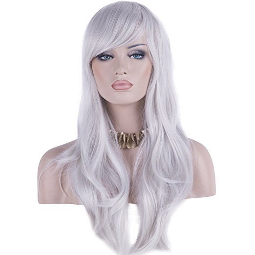 Peluca Blanca larga