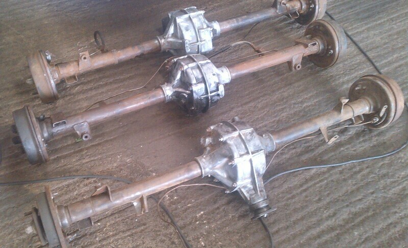 Reliant Robin axle 10&quot;