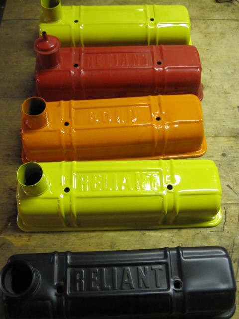Reliant rocker cover refurbished