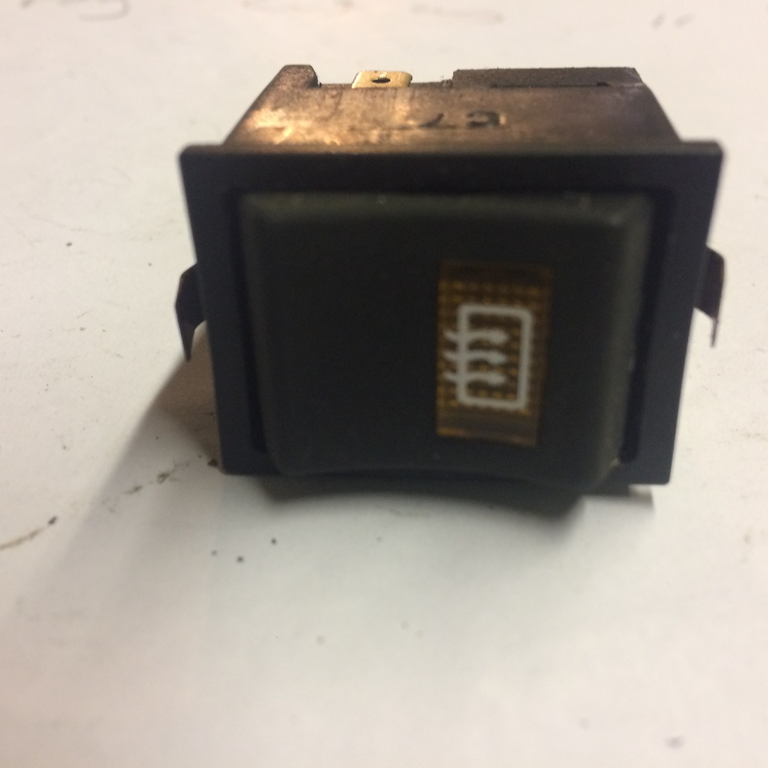 Reliant Heated Rear Window Rocker Switch (late)