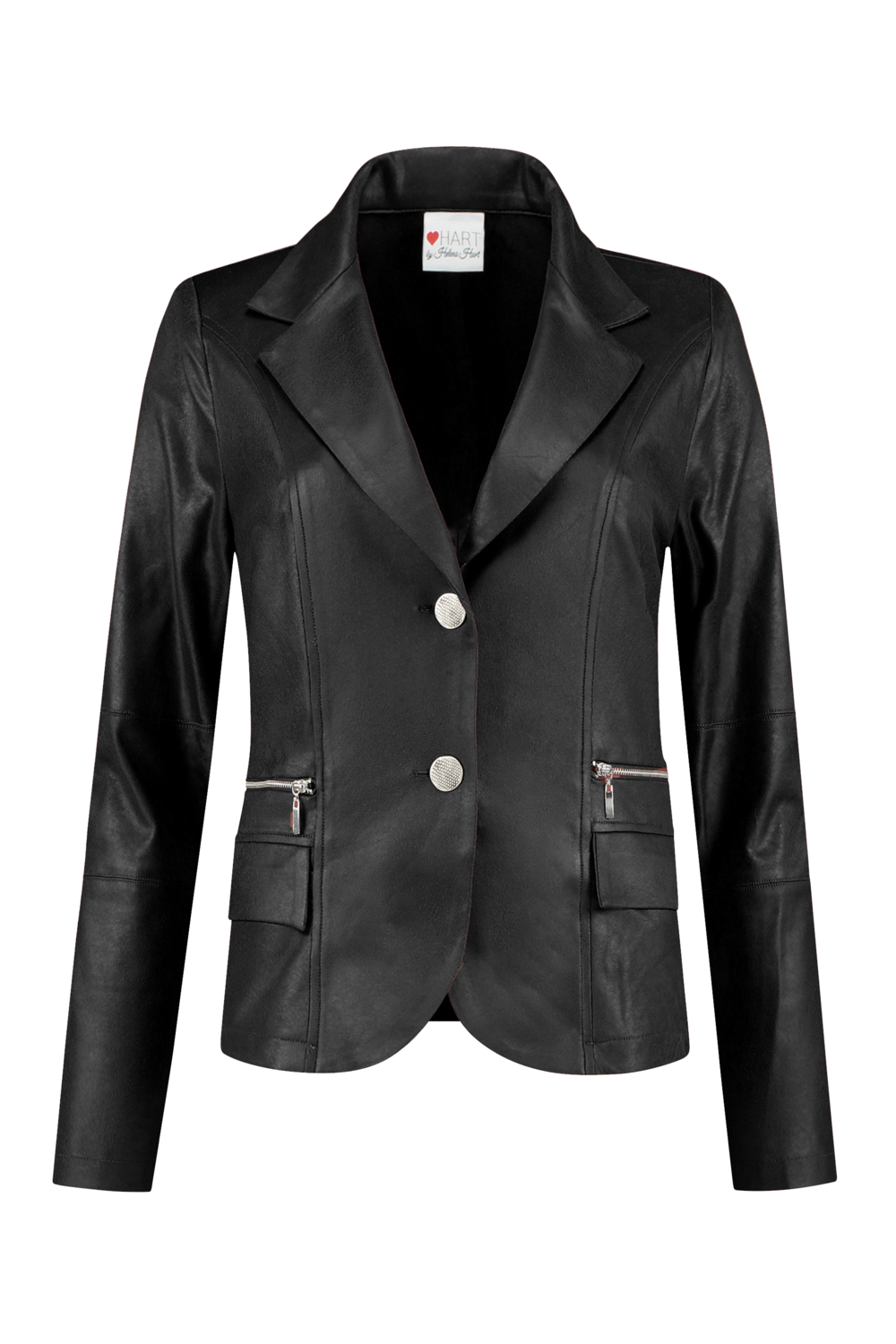 Blazer Rider Zipp Kort Zwart 7152