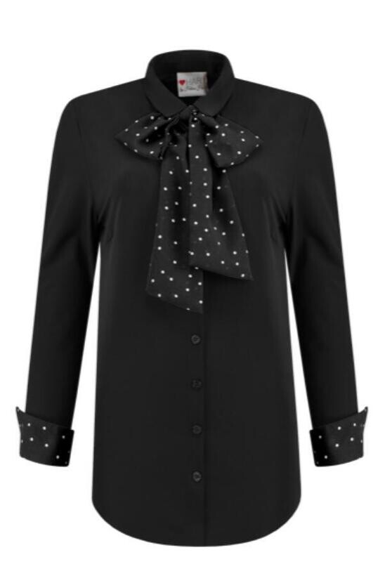 Blouse Marly witte stip 7165 Blouse Marly witte stip 7165