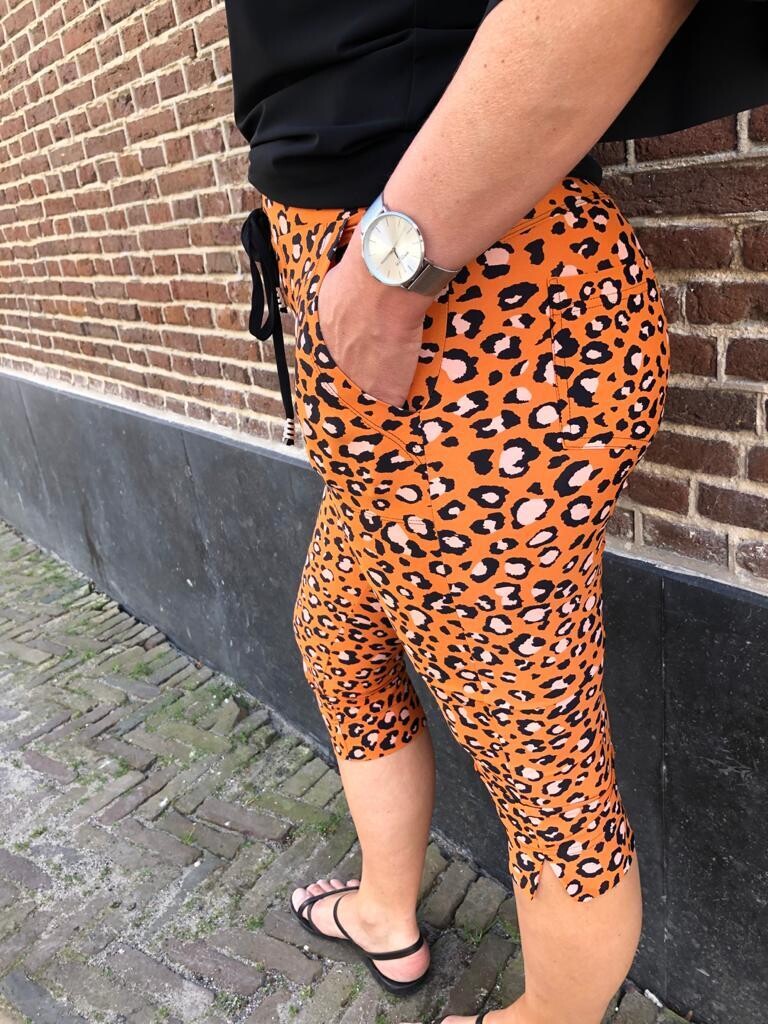 Broek Corsa 3/4 Bone Oker geel 7000