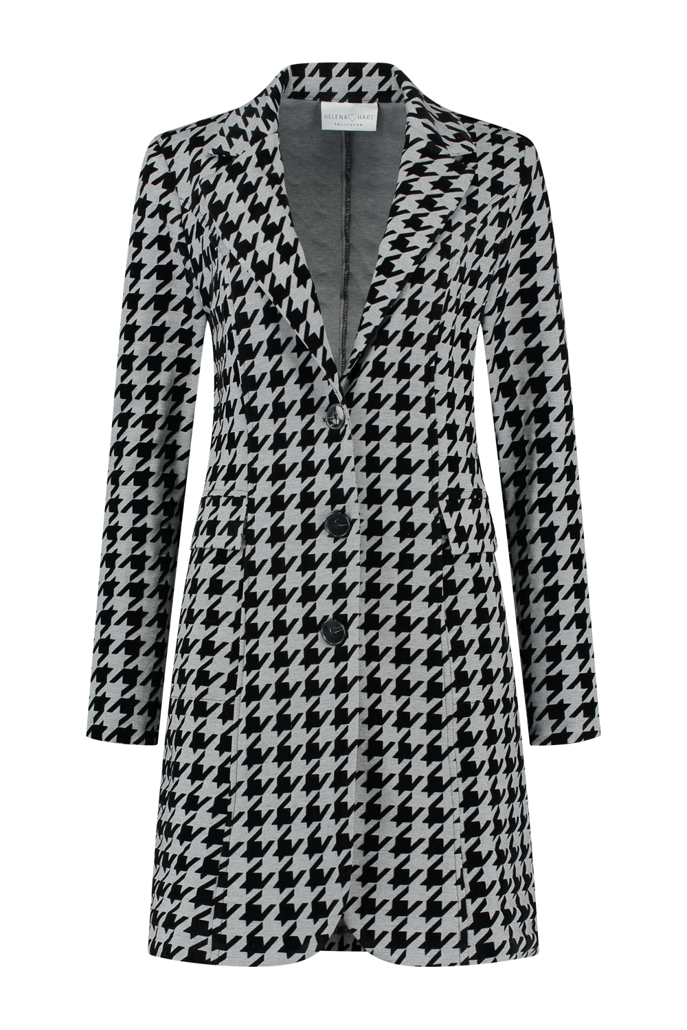 Blazer Tuxy Flock Licht grijs 7326