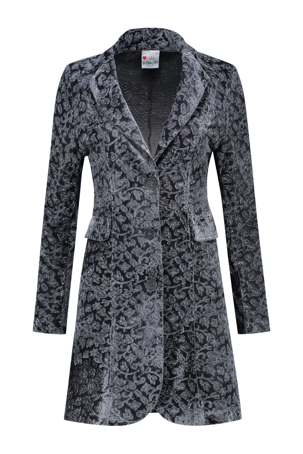 Blazer Tuxy Velvet Indigo 6033