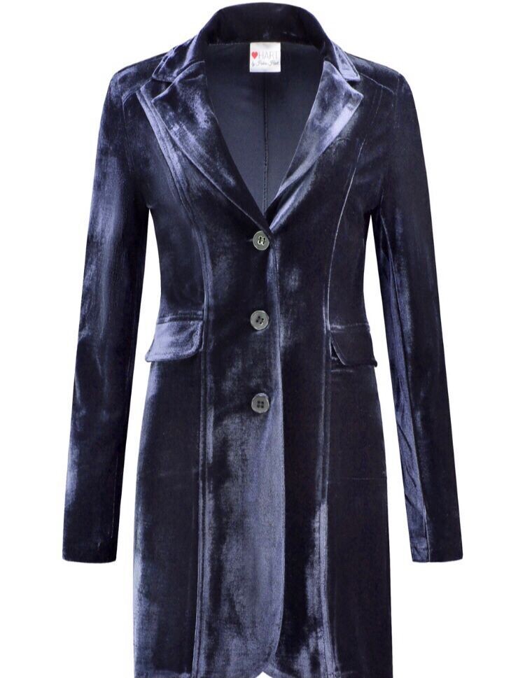 Blazer Tuxy Velour Marine 7028