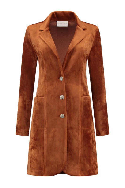 Blazer Velvet Lang Brandy 7323 Blazer Velvet Lang Brandy 7323