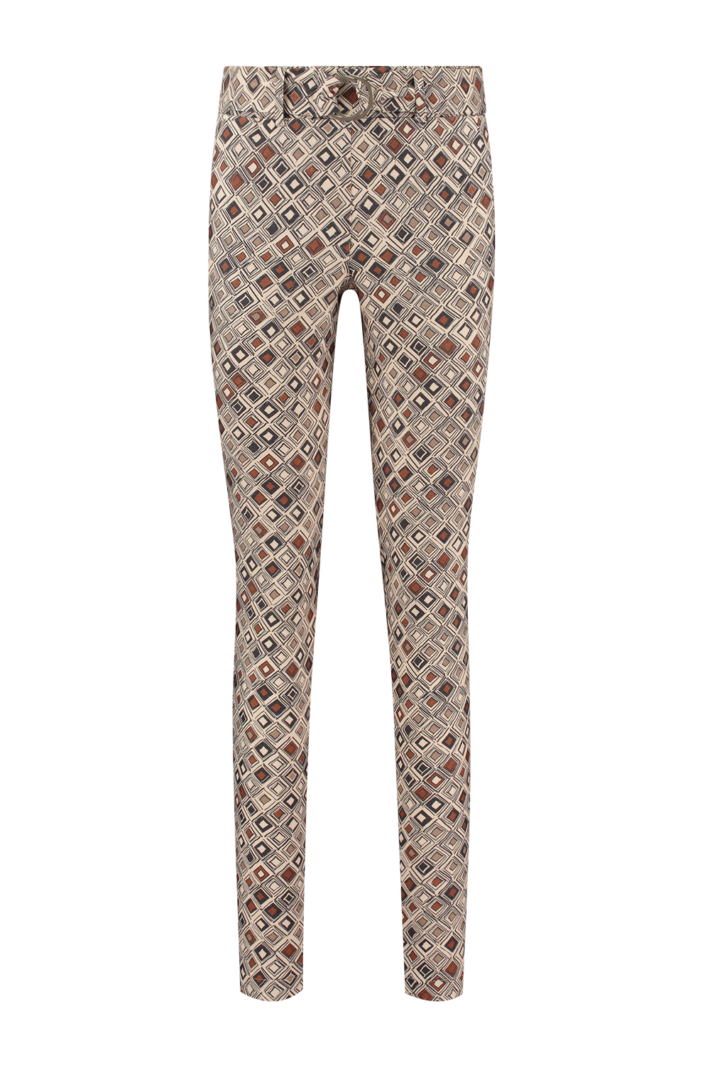 Broek chino print ZEP 7306