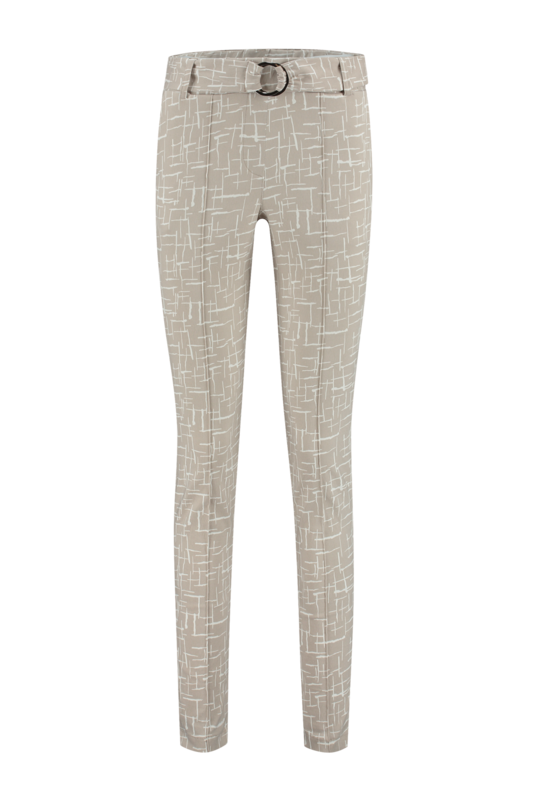 Broek Chino S Stretch Paint Sand 7204 Broek Chino S Stretch Paint Sand 7204