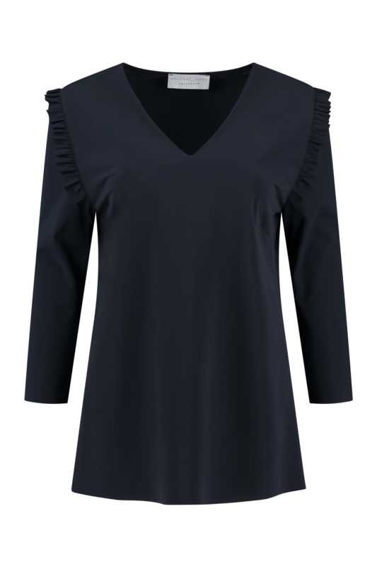Blouse Phyl Transfer Marine 7259 Blouse Phyl Transfer Marine 7259