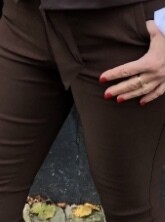 Broek Flair S.Stretch Uni Choco 7266 Broek Flair S.Stretch Uni Choco 7266