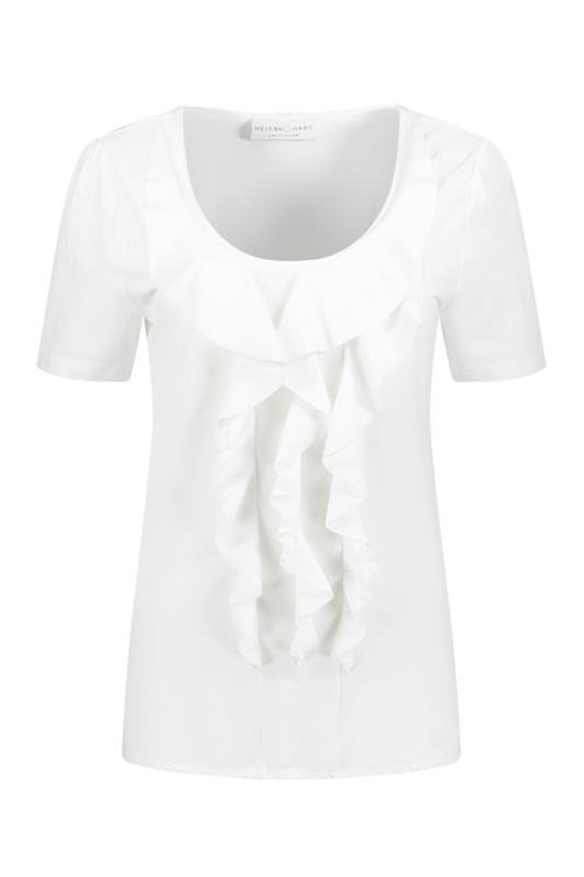 Blouse Sofie Transfer Wit 7356 Blouse Sofie Transfer Wit 7356