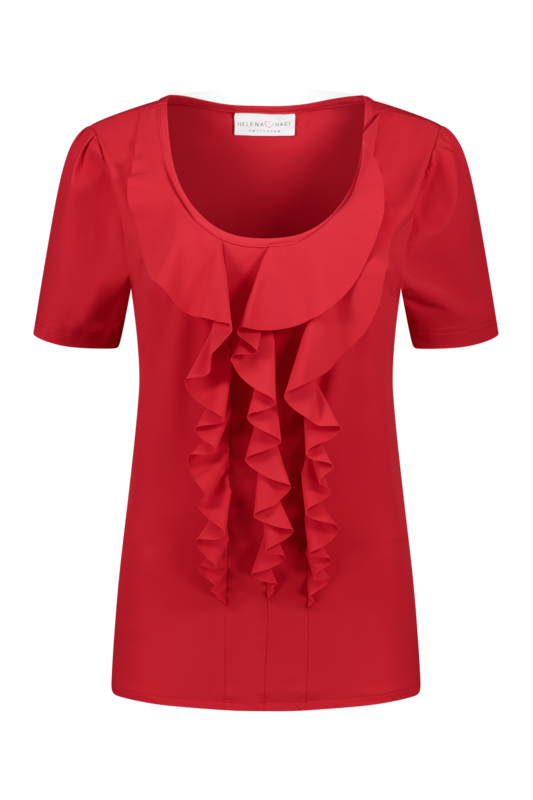 Blouse Sofie Transfer Rood 7356