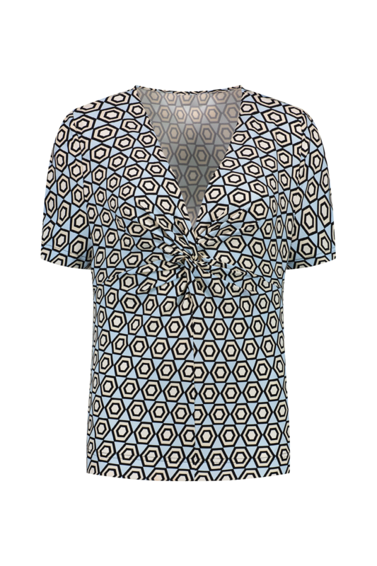 Top Tara Printo Six Licht Blauw 7372 Top Tara Printo Six Licht Blauw 7372