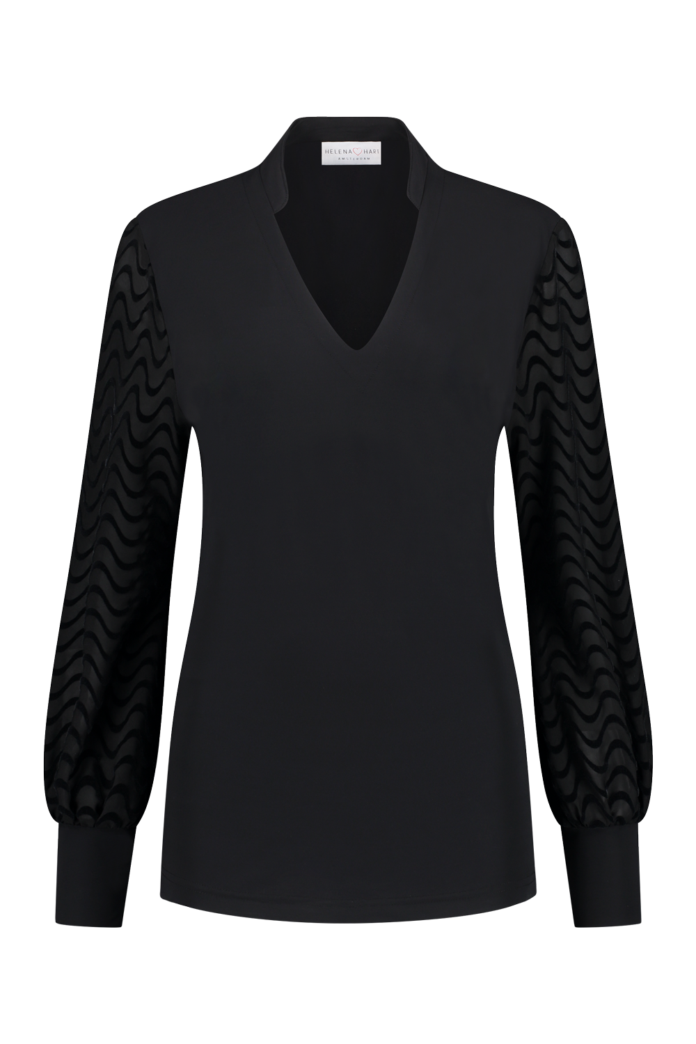 Top Goldie Flock Zwart 7461