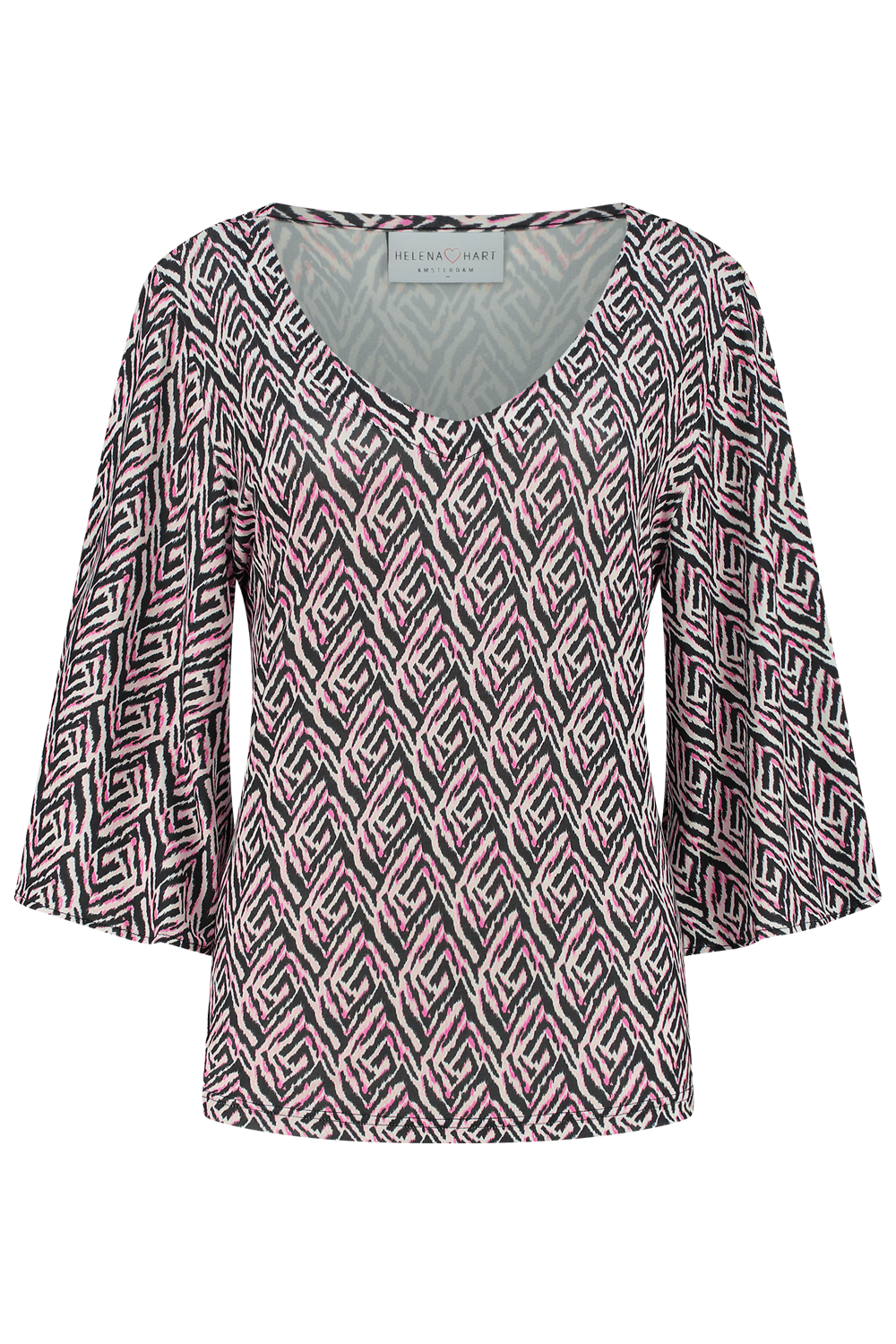 Top Kimo Print Fazet 7468