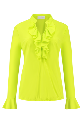 Blouse Ruche Lime