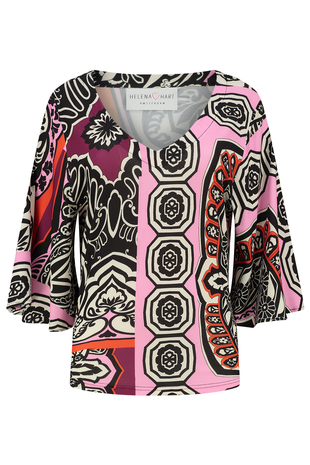 Top Kimo Print Patch 7468
