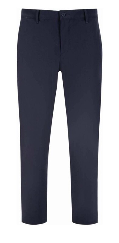 Alberto slim fit Blauw Travel stof Chino Alberto slim fit Blauw Travel stof Chino