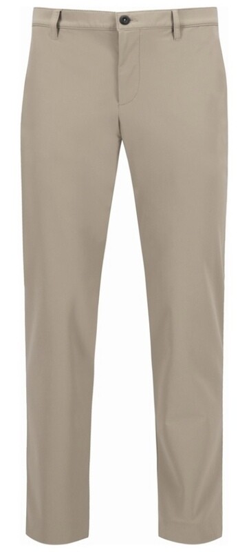 Alberto slim fit Beige Travel stof Chino Alberto slim fit Beige Travel stof Chino