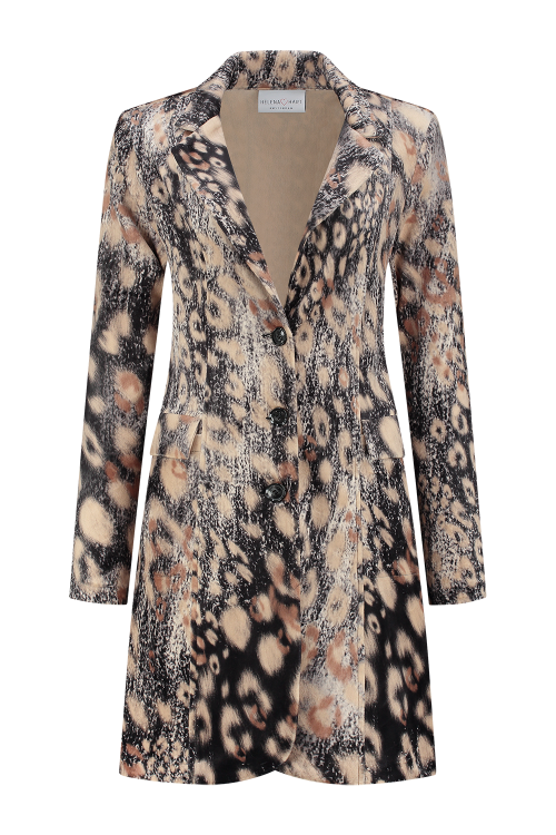 Blazer Velour Lang Pri camel 7489