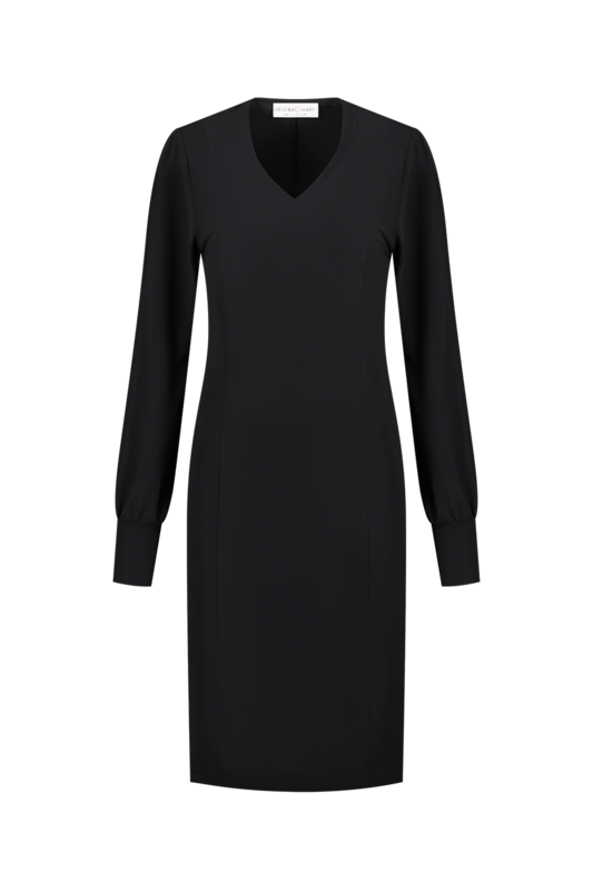 Jurk dress up transfer Zwart 7592 Jurk dress up transfer Zwart 7592