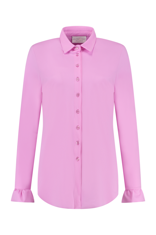 Blouse Megan Transfer Pink 6045 Blouse Megan Transfer Pink 6045
