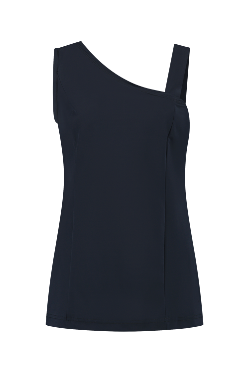 Top One-Shoulder Trans Marine 7579 Top One-Shoulder Trans Marine 7579