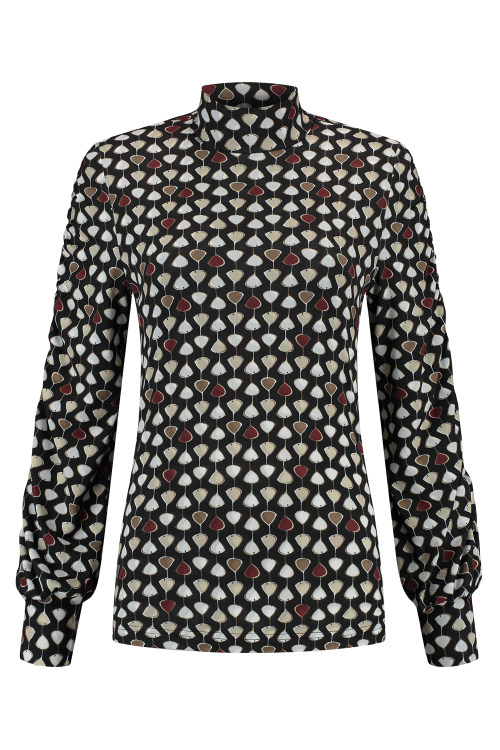 Col Jasmine Print Milo Wine 7567