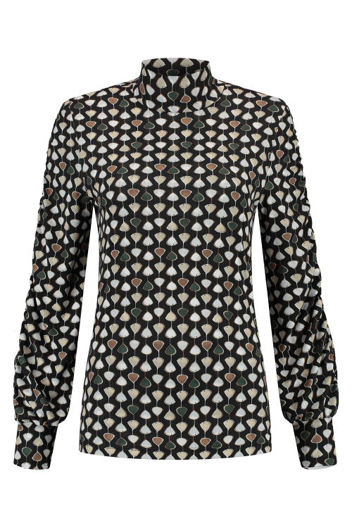 Col Jasmine Print Milo Green 7567
