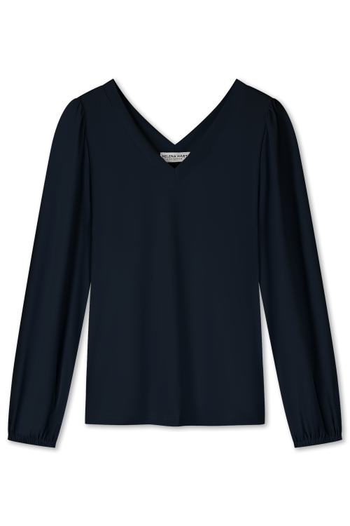 Top V-neck Transfer Marine 7654