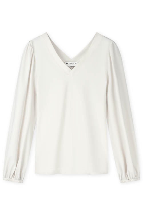 Top V-neck Transfer Stone 7654