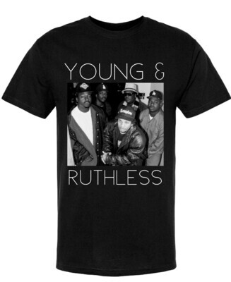 The EazyE  and ABOVE THE LAW young and ruthless collection t-shirt shipping included