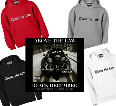 OG COLD187UM BLACK DECEMBER AUTOGRAPH CD AND ATL CLASSIC HOODIE BUNDLE price includes shipping