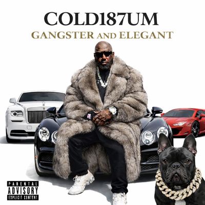 COLD187UM GANGSTER AND ELEGANT LP CD AUTOGRAPH LIMITED EDITION